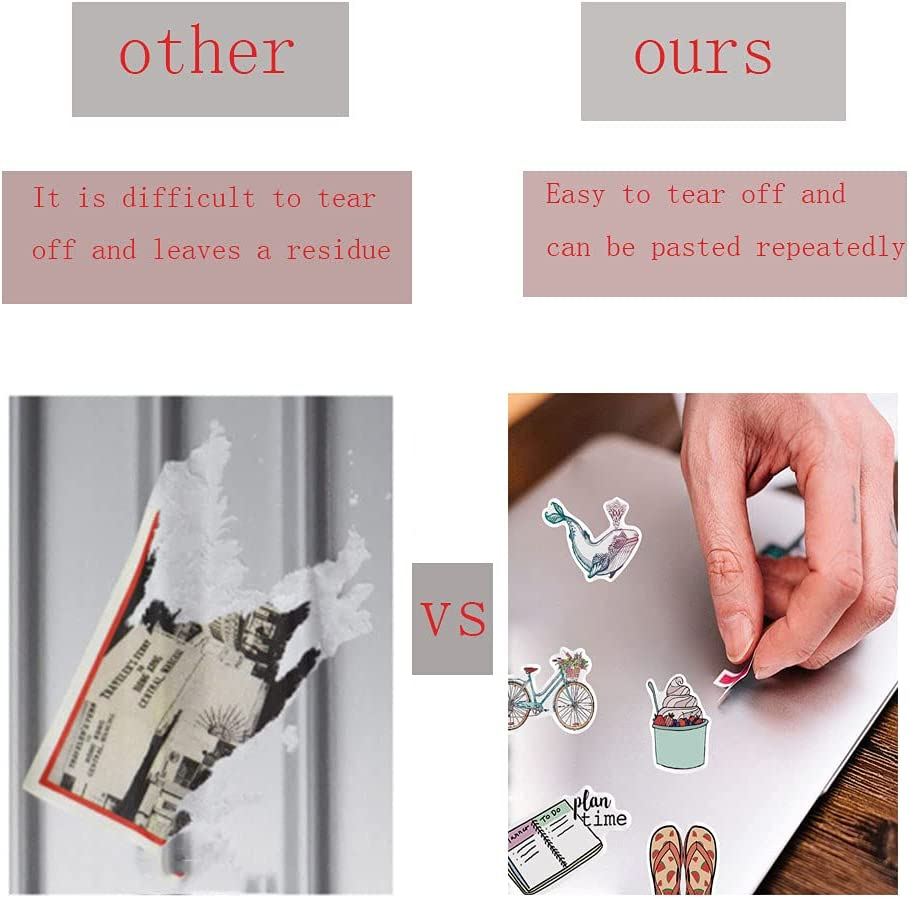 Sexy Pinup Girl Stickers,50 PCS Retro Motorcycle Girl Graffiti Vinyl Waterproof Decals for Water Bottles Computer Bicycle Skateboard Luggage Phone Pad Laptop Kids Teens Stickers Pack - Capybara image number 3