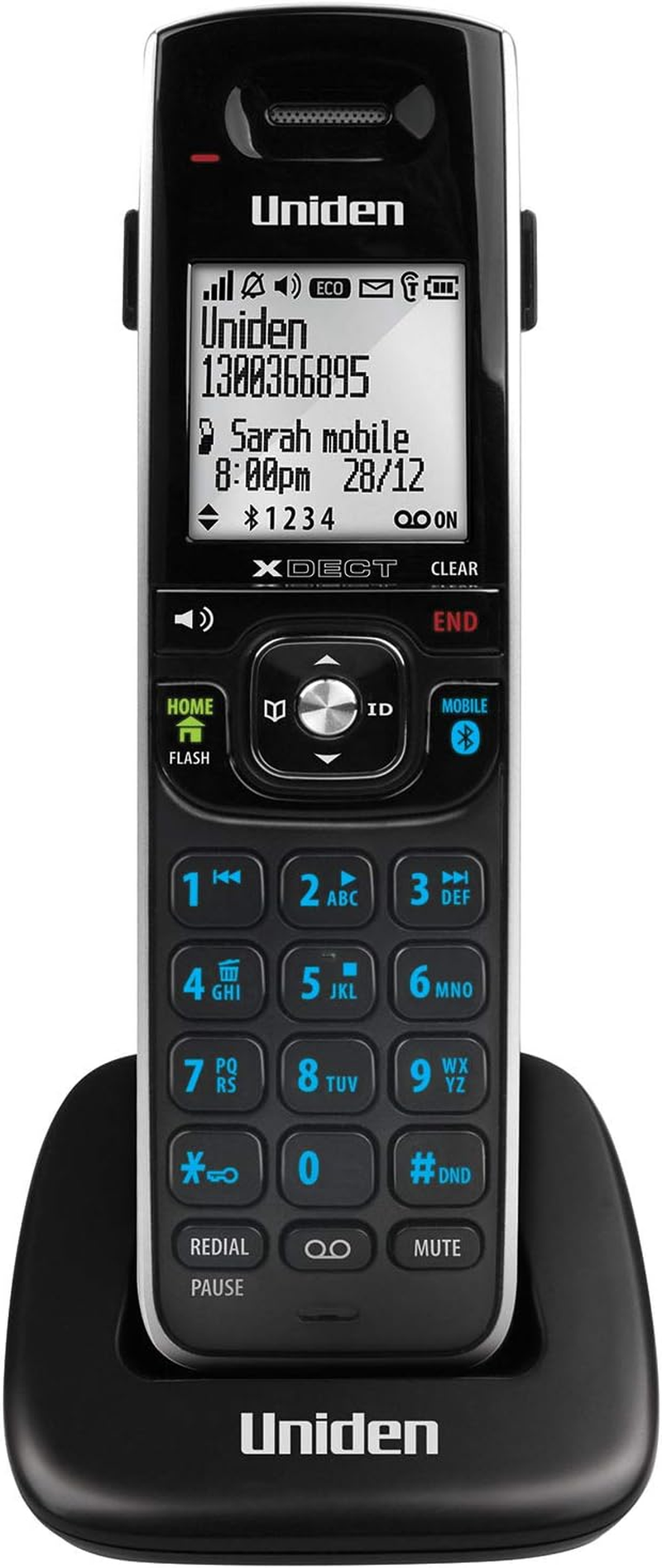 Uniden XDECT 8305 Optional Handset: for XDECT 83Xx Series Cordless Phone Systems image number 1
