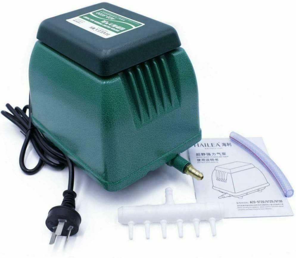 1800L/H Air Pump Aquarium Fish Tank Septic Pond Hydroponic Culture image number 4