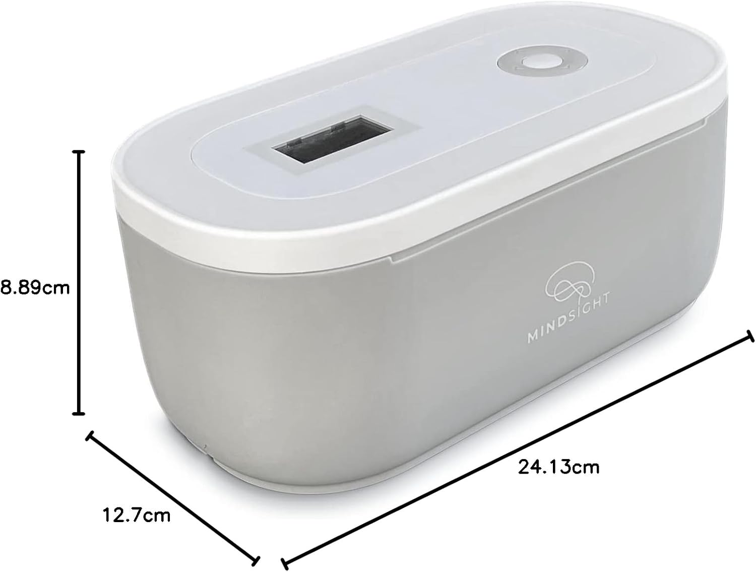 Mindsight Timed Lock Box to Help Detach from Phone, Video Games, Snacks & Cravings | Out of Sight Out of Mind | Simple Mindfulness Tool to Live in the Moment | Stress & Anxiety Relief | Teens/Adults image number 1