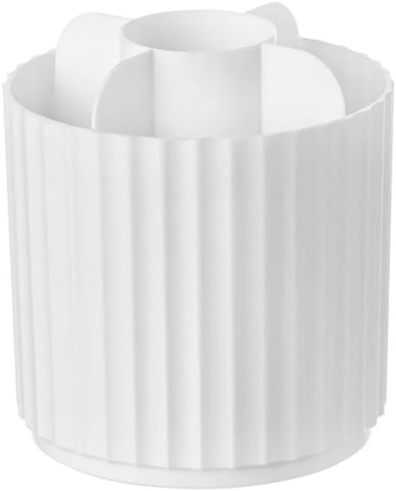 Large Capacity Makeup Brush Holder, 5 Slot Make up Brushes Cup, Cosmetic Storage Box Makeup, 360&deg; Rotating White Makeup Organizer, Makeup Brush Holder Organizer,Rotating Cosmetic Organizer (Black)