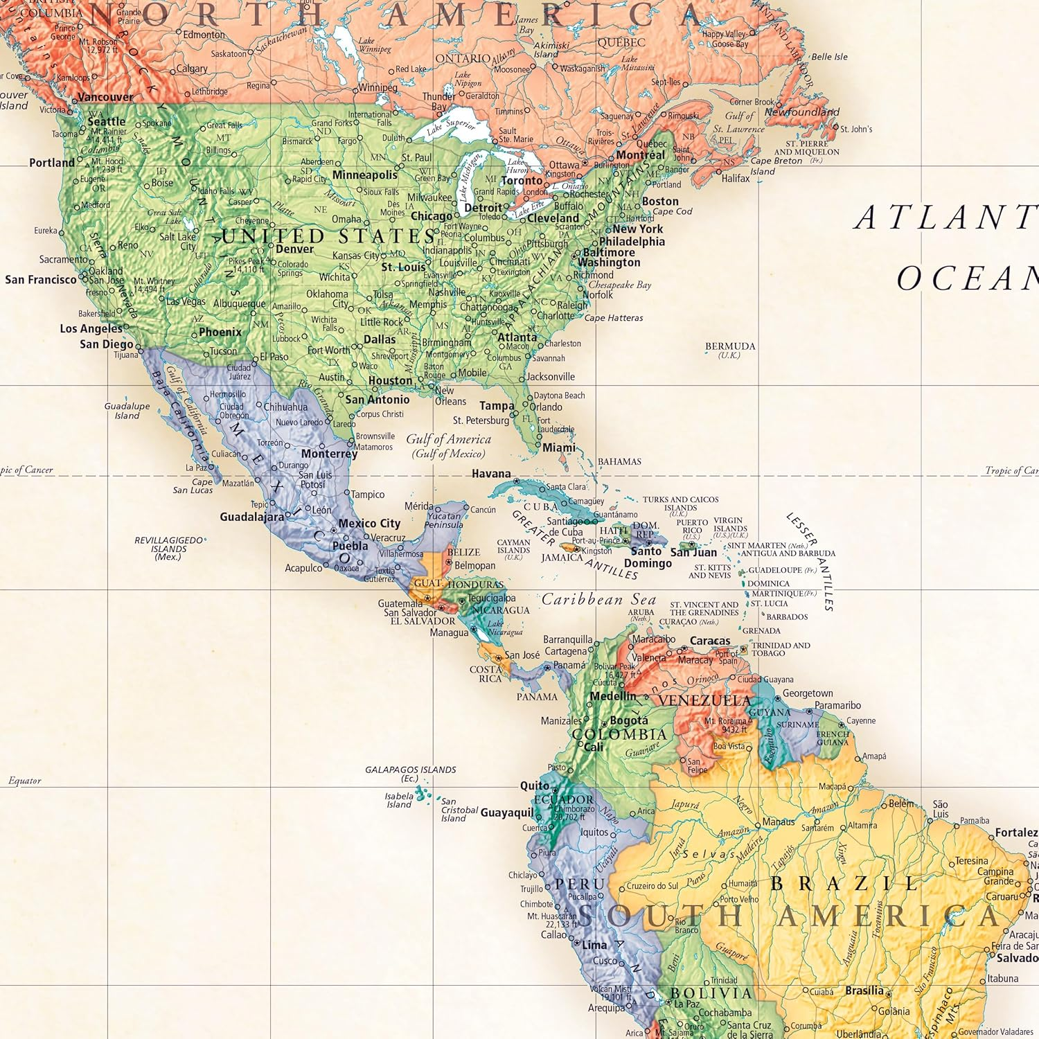 Rand Mcnally Classic Edition World Wall Map &ndash; Laminated Rolled image number 1