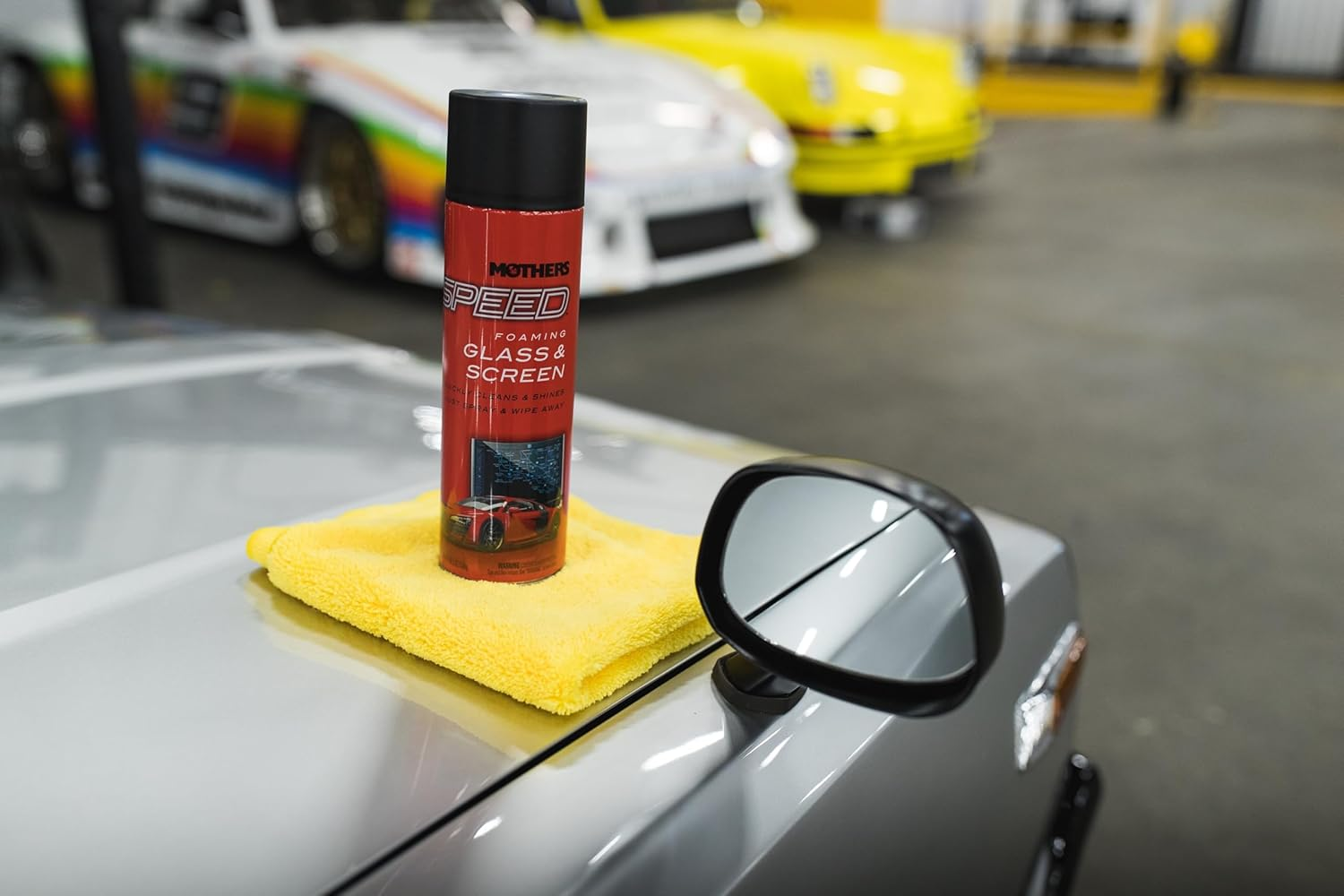 Mothers Speed Foaming Glass and Screen Cleaner - 539G image number 3