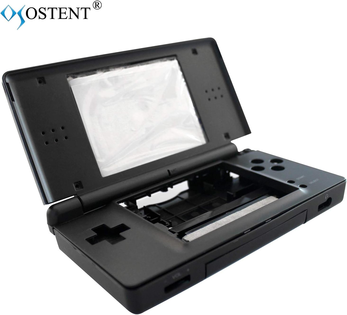 OSTENT Full Repair Parts Replacement Housing Shell Case Kit Compatible for Nintendo DS Lite NDSL Color Blue and Black - Blue-Black image number 5