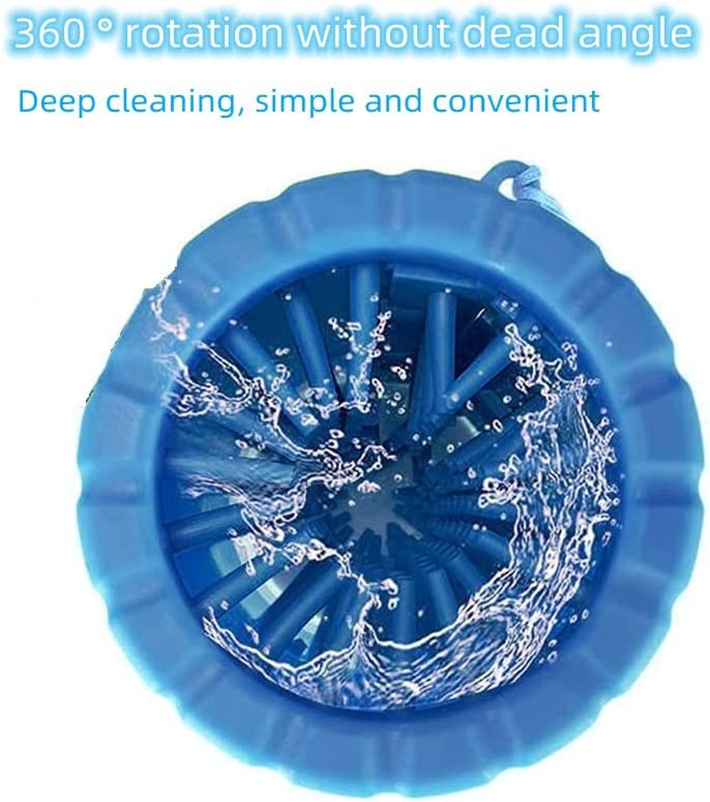 Dog Paw Cleaner Dog Paw Washer Cup, 1PC Dog Paw Cleaner Cup with Brush & Lanyard - Silicone Pet Paw Washer for Dogs, Portable Paw Cleaning Cup with Massage Bristles for Mud Dirt Remova image number 4