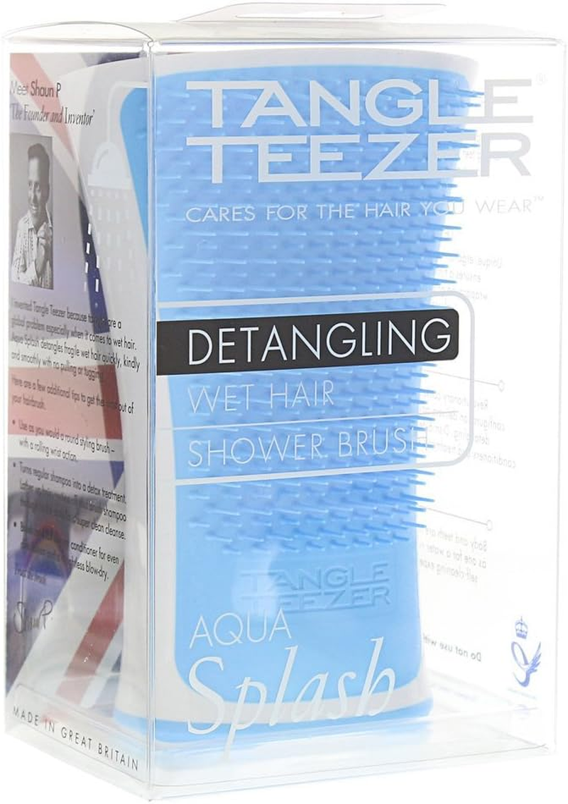 Tangle Teezer Aqua Splash Detangle Hairbrush, Flamingo Pink