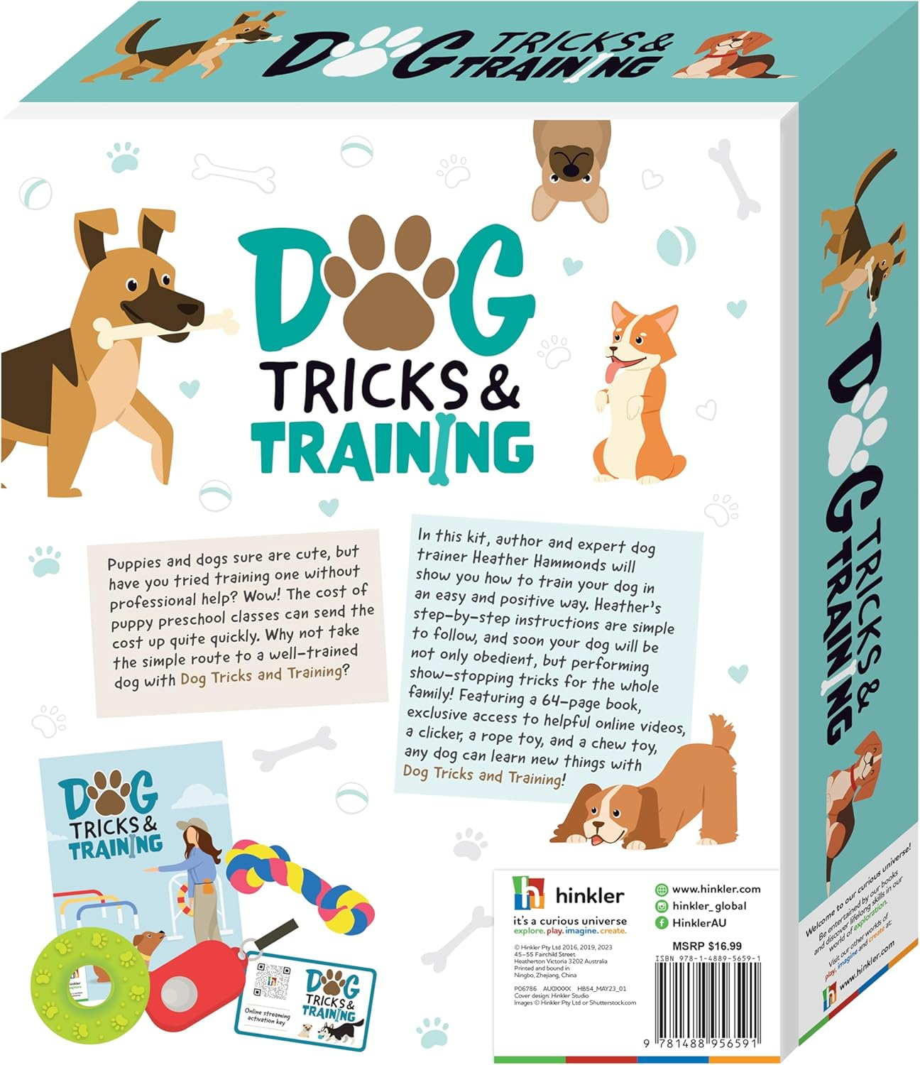 Dog Tricks and Training Kit - Teach Your Dog New Tricks with Step-By-Step Instructions &ndash; Includes Training Clicker, Toys, and Video Access image number 5