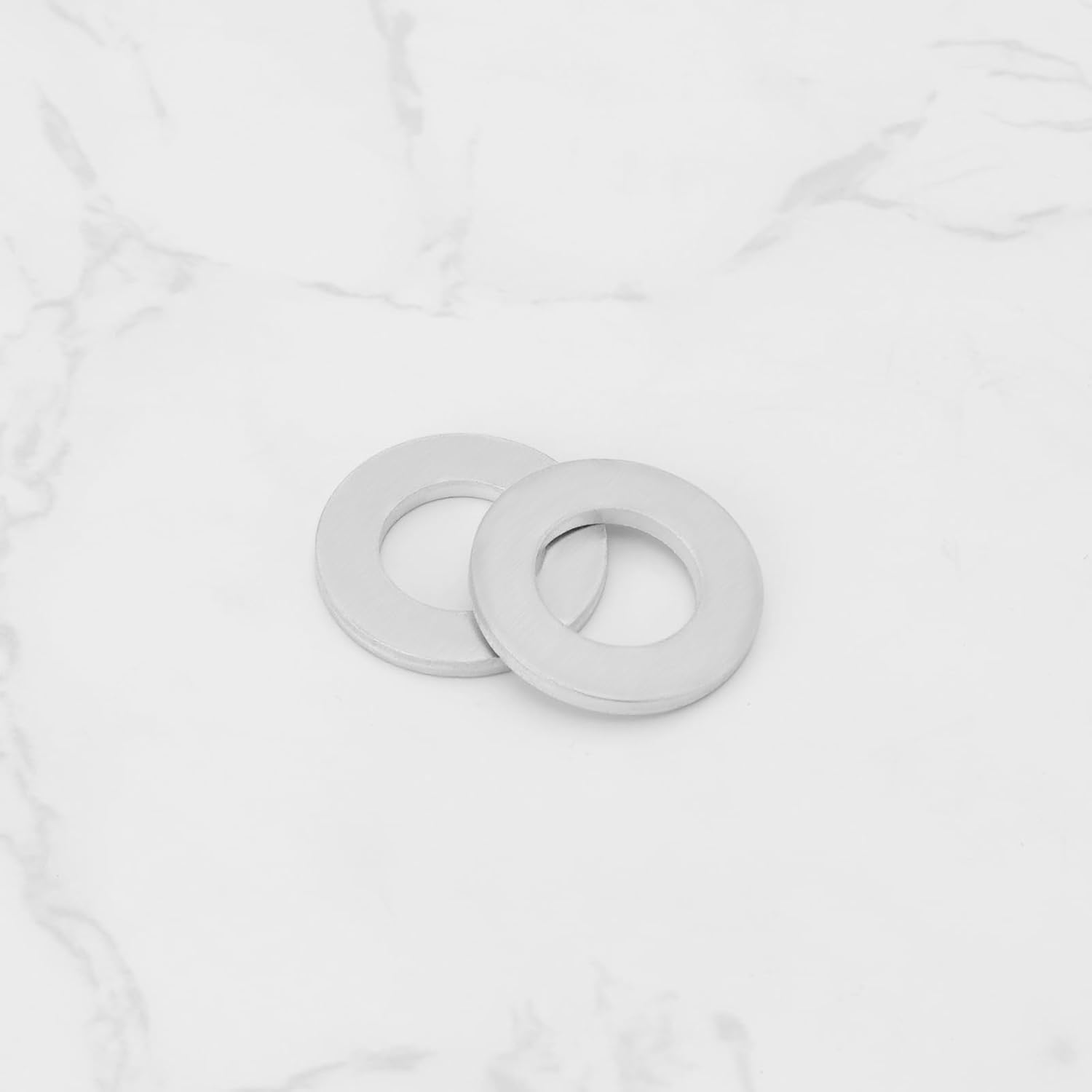 20PCS Oil Drain Plug Gaskets Compatible with Kawasaki Ninja H2 SX (ZX1002PPFNN)/W800 (EJ800EPFNN) OE 92065-097 Outer Diameter 22Mm Inner Diameter 12Mm Height 2Mm Aluminum image number 4