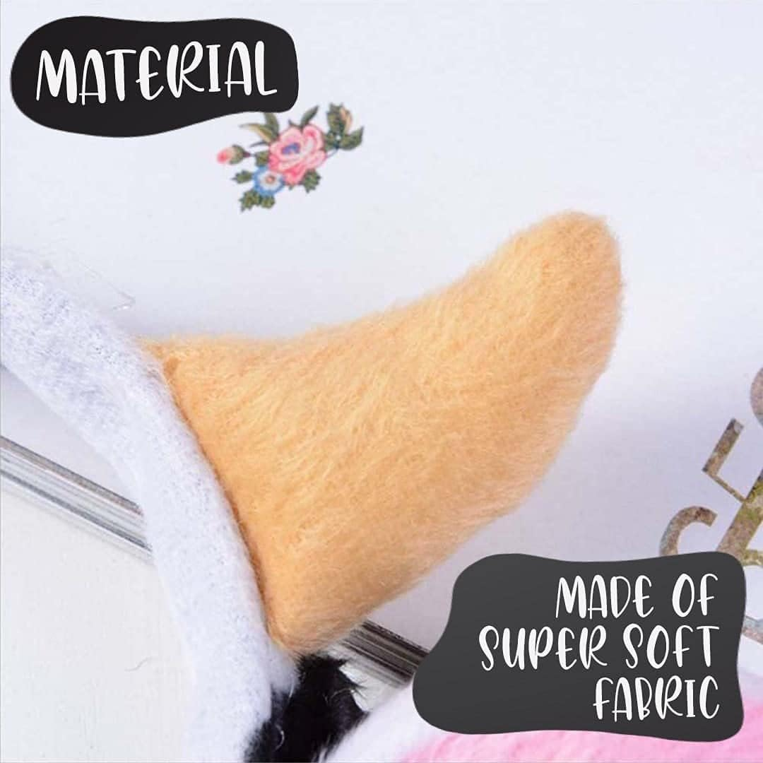 Cow Print Party Supplies - Ears Headband for Baby Shower, Birthday Decorations image number 5