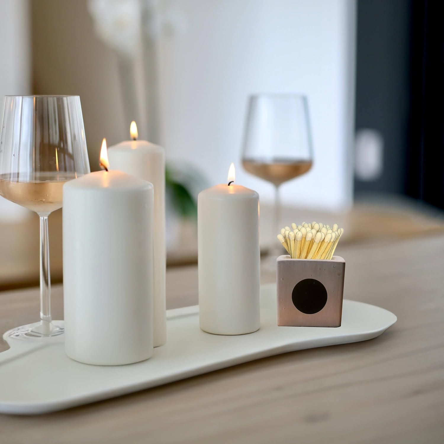 Black Match Striker Paper 24Mm Round, Adhesive Backed Striker Paper image number 1