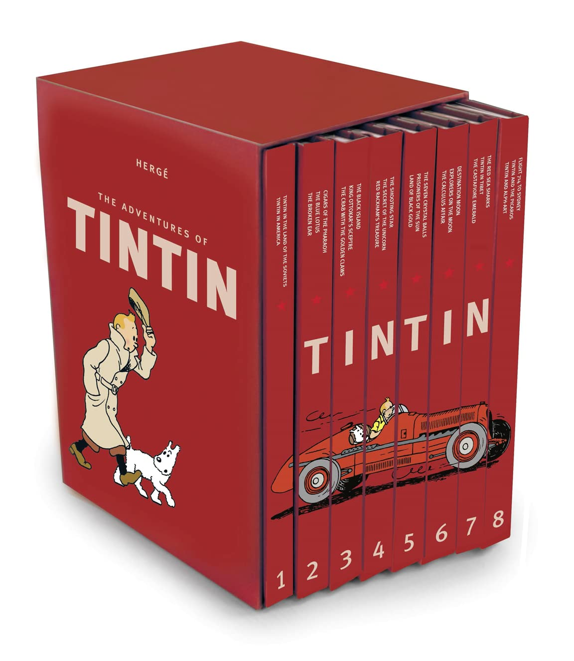 The Tintin Collection (Compact Editions): the Complete Official Classic Children&rsquo;S Illustrated Mystery Adventure Series image number 2