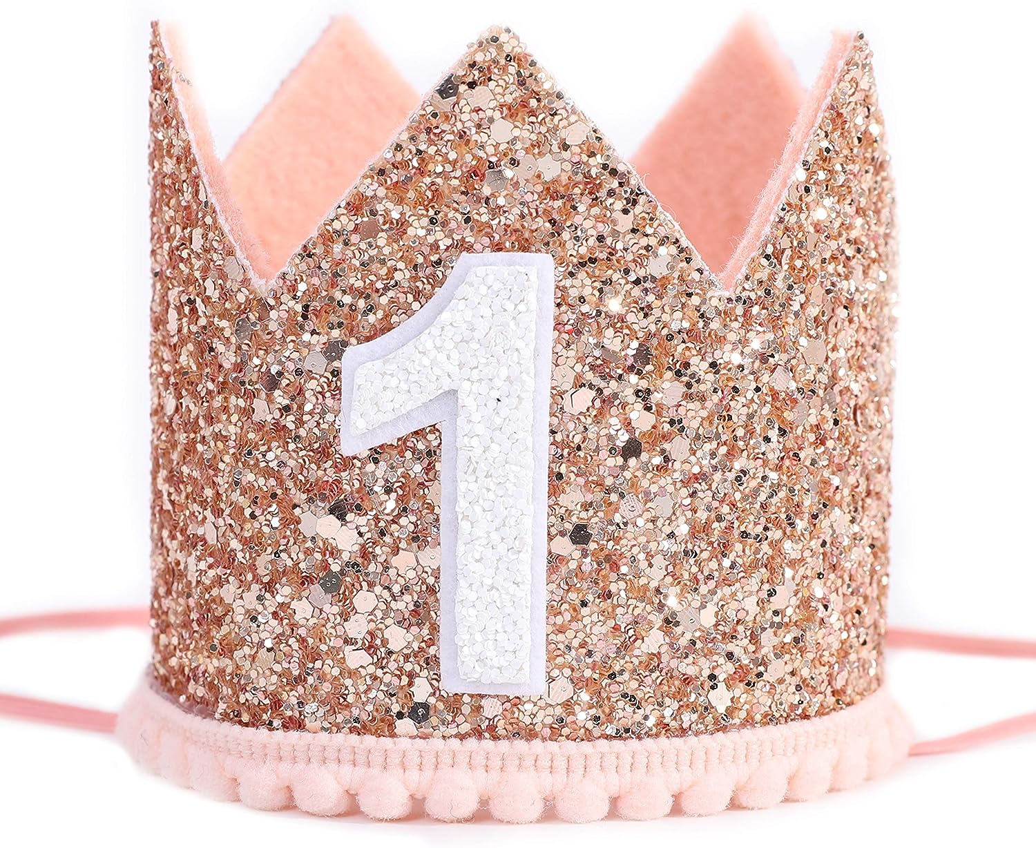 Glitter Crown for 1St Birthday - First Birthday Crown, Birthday Girl Gift image number 6