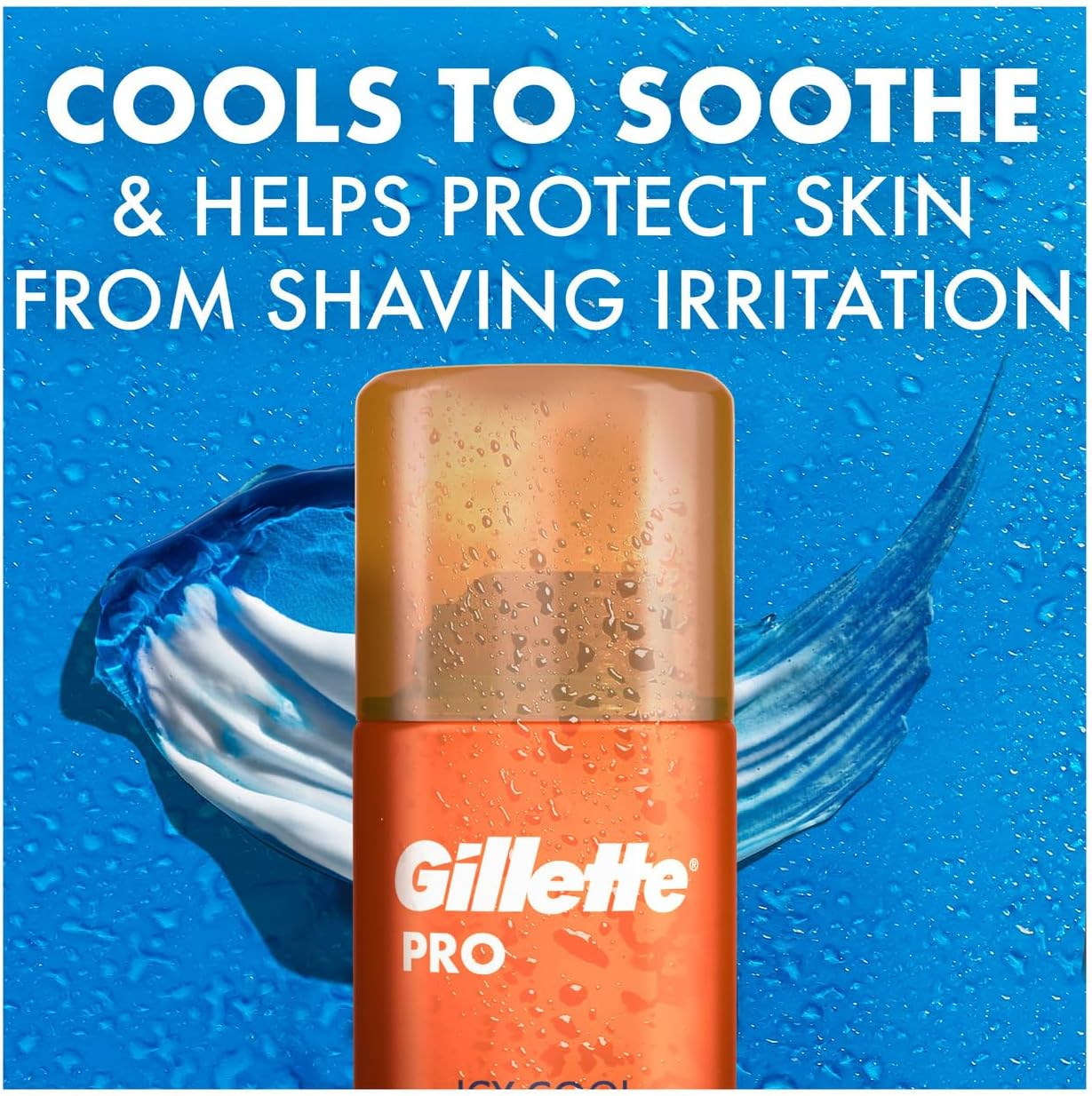 Gillette Pro Icy Cool Menthol Shave Gel, 70 Grams image number 5
