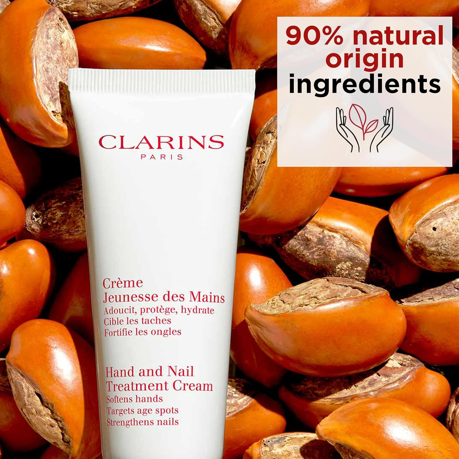 Clarins Hand and Nail Treatment Cream, 100 Ml image number 3