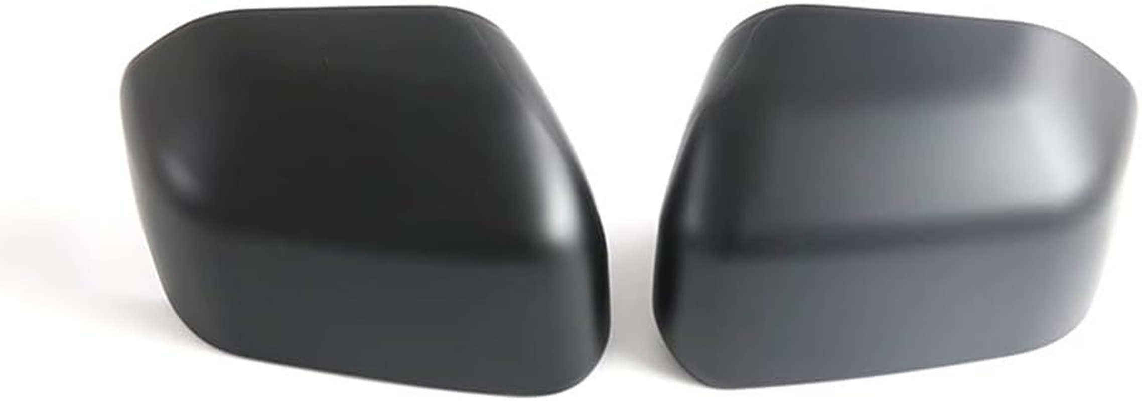 For BYD Shark 6 2024 2025 ABS Carbon Fiber/Bright Black/Matte Black Mirror Cover - Scratch Resistant, 3M Adhesive, Side Mirror Protection (Bright Black)