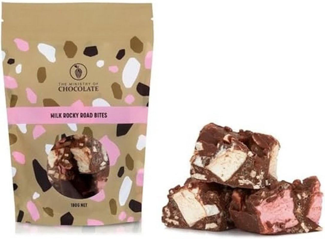 The Ministry of Chocolate Milk Rocky Road Bites 180 G
