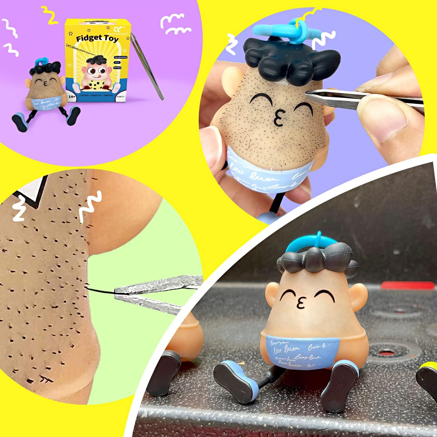 Hair Pulling Fidget Toy image number 2