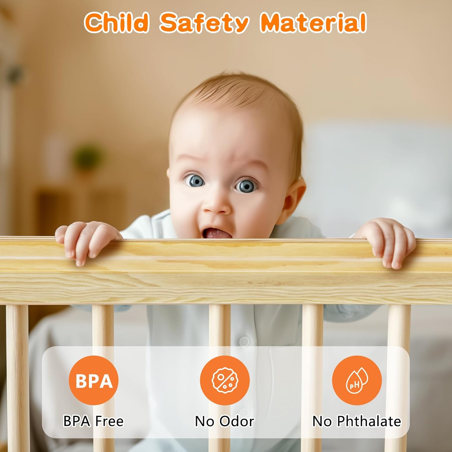 Corner Protectors Transparent, E-PRONSE 20Ft Furniture Table Edge Protectors Soft Silicone Bumper Strip with Strong Adhesive Tape for for Cabinets, Tables, Drawers, Household Appliances image number 4