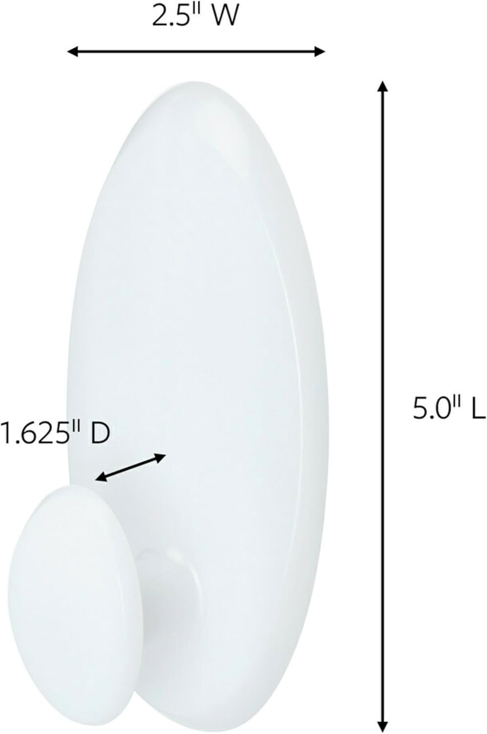 Command Clothes Hanger, Large, White image number 2