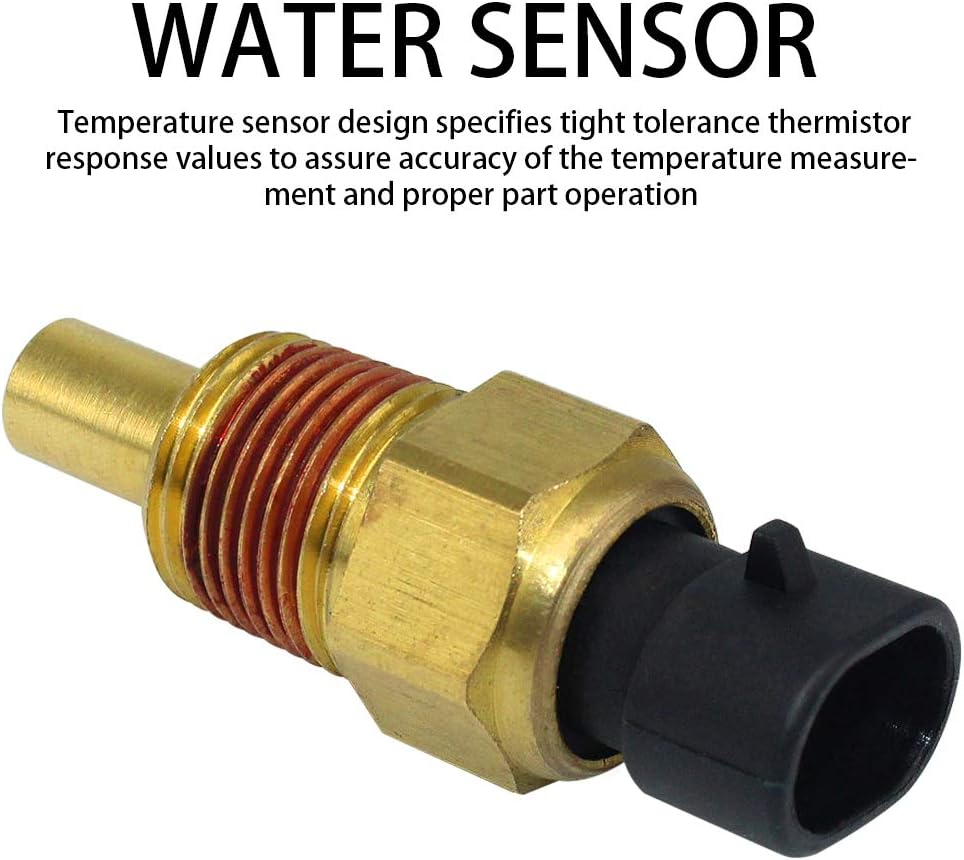TS10075 Water Temperature Sensor Sendor Compatible with GM Delphi 12146312, 15326386, 25036979