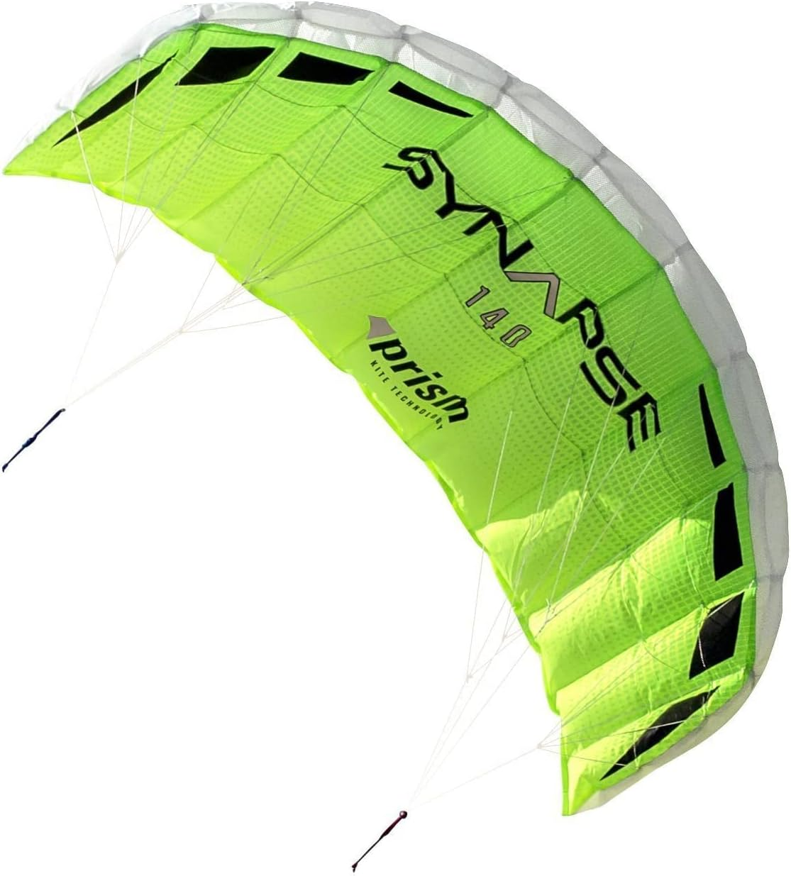 Prism Kite Technology Synapse 140 Dual-Line Parafoil Kite - an Ideal Entry Level Kite to Dual-Line Kiting, Cilantro, SYN140 image number 4