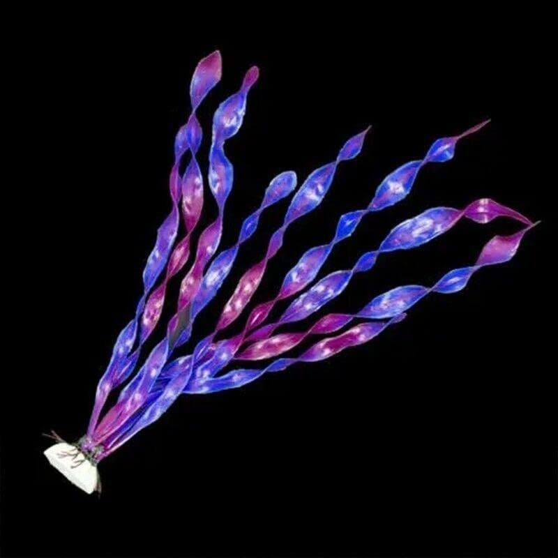 AIMALL 10PCS Artificial Aquarium Plants, Safe Plastic Simulated Water Grass for Fish Tank Decoration, Durable and Easy to Clean, Multicolour image number 2