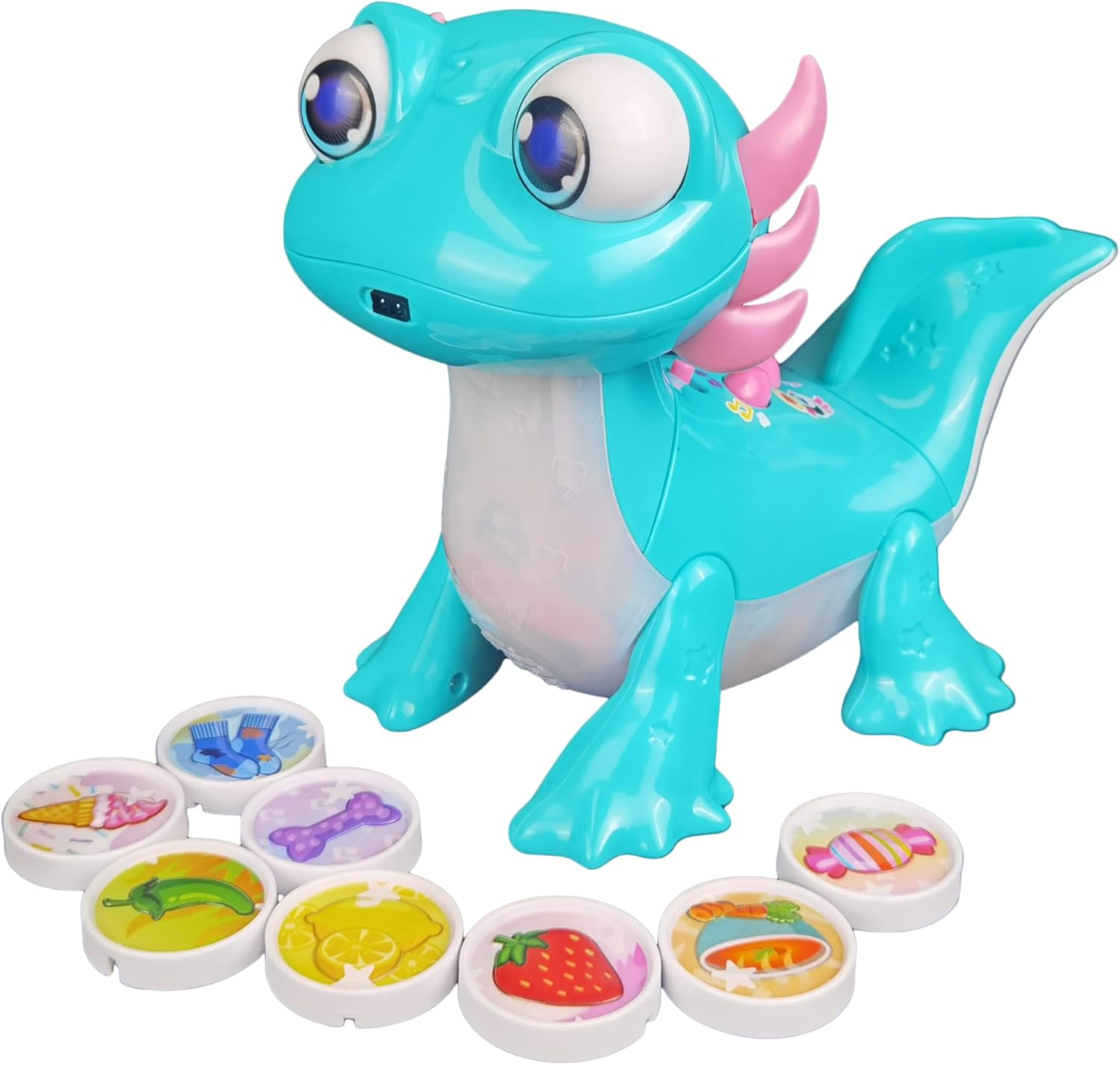 Vtech Tasty Treats Axolotl - Axolotl, Preschool Toy - 560103 - Teal image number 3