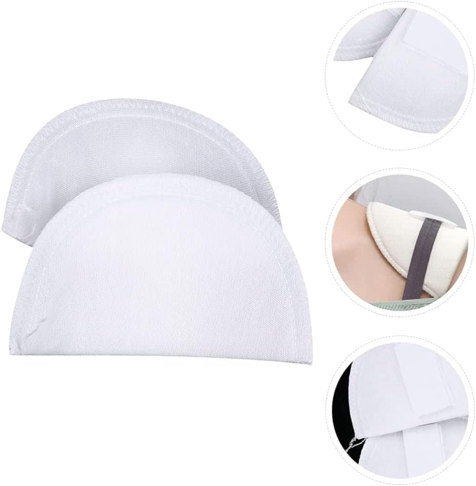 Foam Shoulder Pads Sewing Shoulder Pads, 1 Pair Shoulders Pads Sewing,Bra Strap Pads Pairs Sponge Shoulder Pad Sewing Jacket Blazer Shoulder Pad Shoulder Foam Pads Shoulder Enhancer Shoulder Pads - Blackwhite image number 6