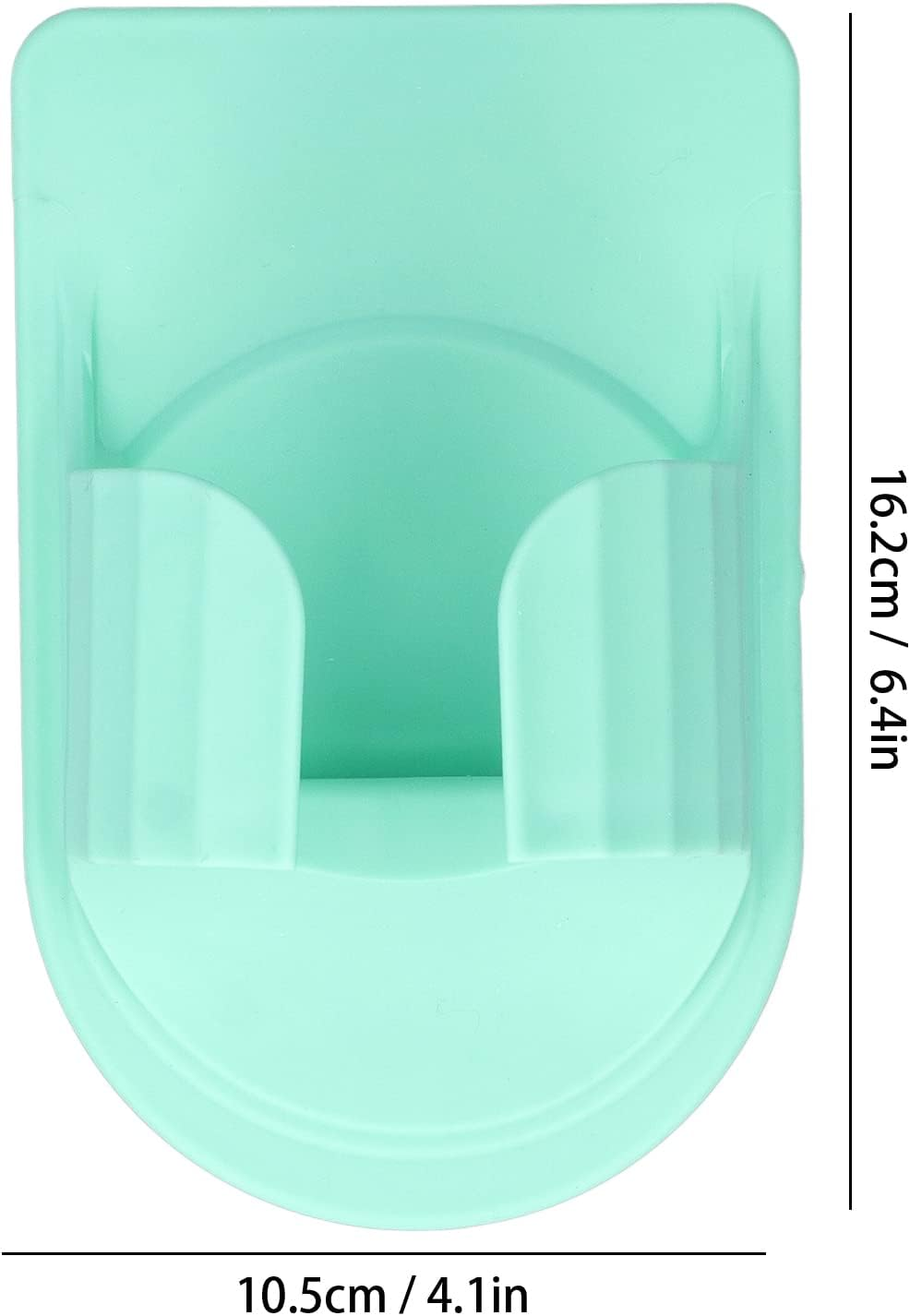 Shower Beer Holder, Flat Appearance TPR Material Drink Holder for Kitchens for Bathroom Green image number 3