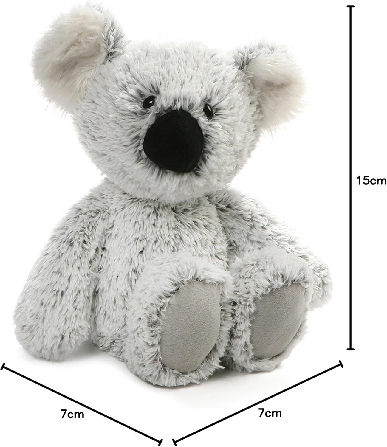 GUND 4046287 William Koala Bear Stuffed Animal Plush, Multicolor, 15" Stuffed Animal, Multicolor, 38.1 Cm