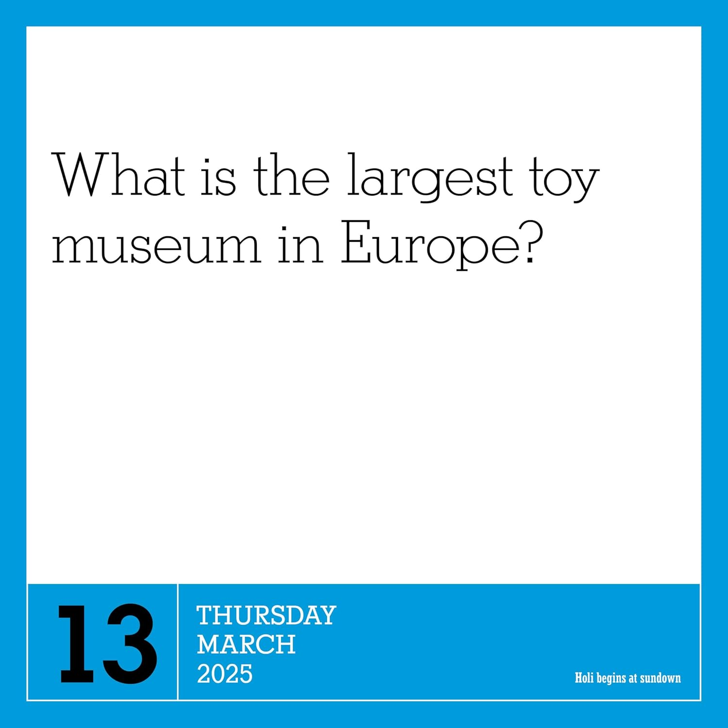 365 Days of Amazing Trivia Page-A-Day Calendar 2025: the World'S Bestselling Trivia Calendar image number 1