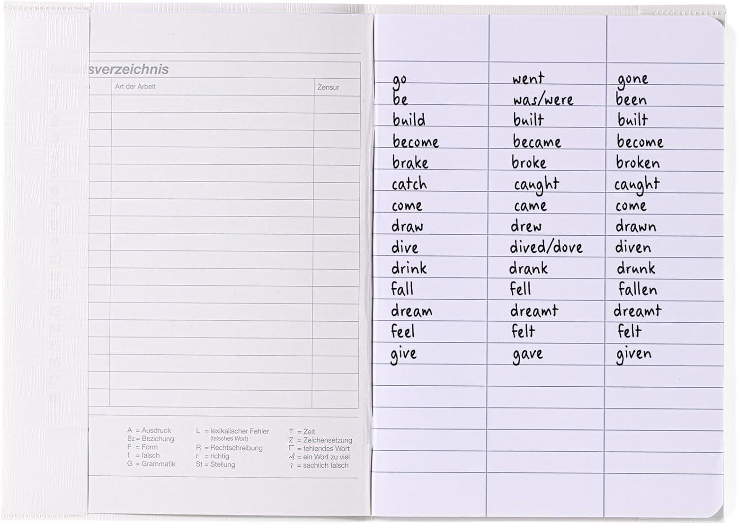 HERMA Exercise Book Cover A5, with Inscription Label, Made of Wipeable and Sturdy Plastic, Slip on Cover Jackets for School, White - Blue image number 7