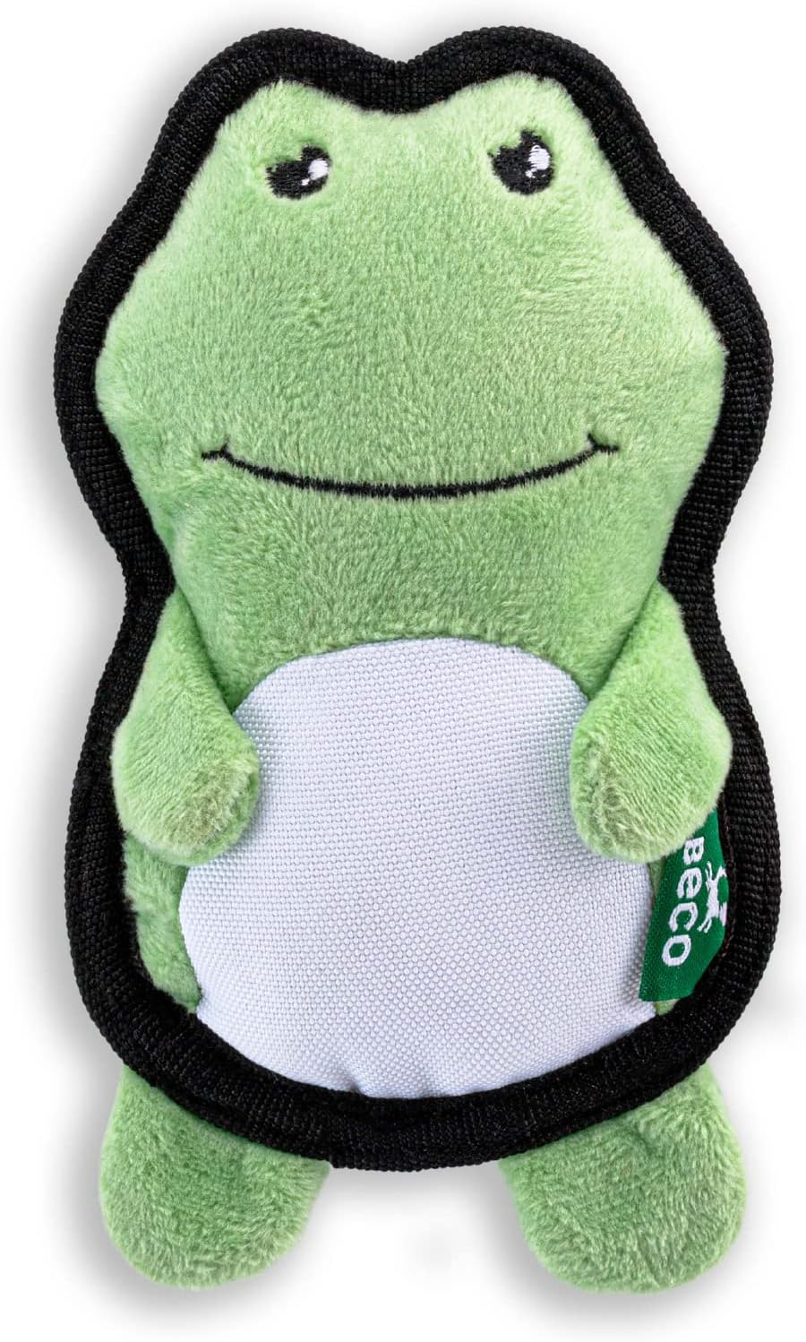 Beco Recycled Rough and Tough Frog Dog Toy, Small image number 1