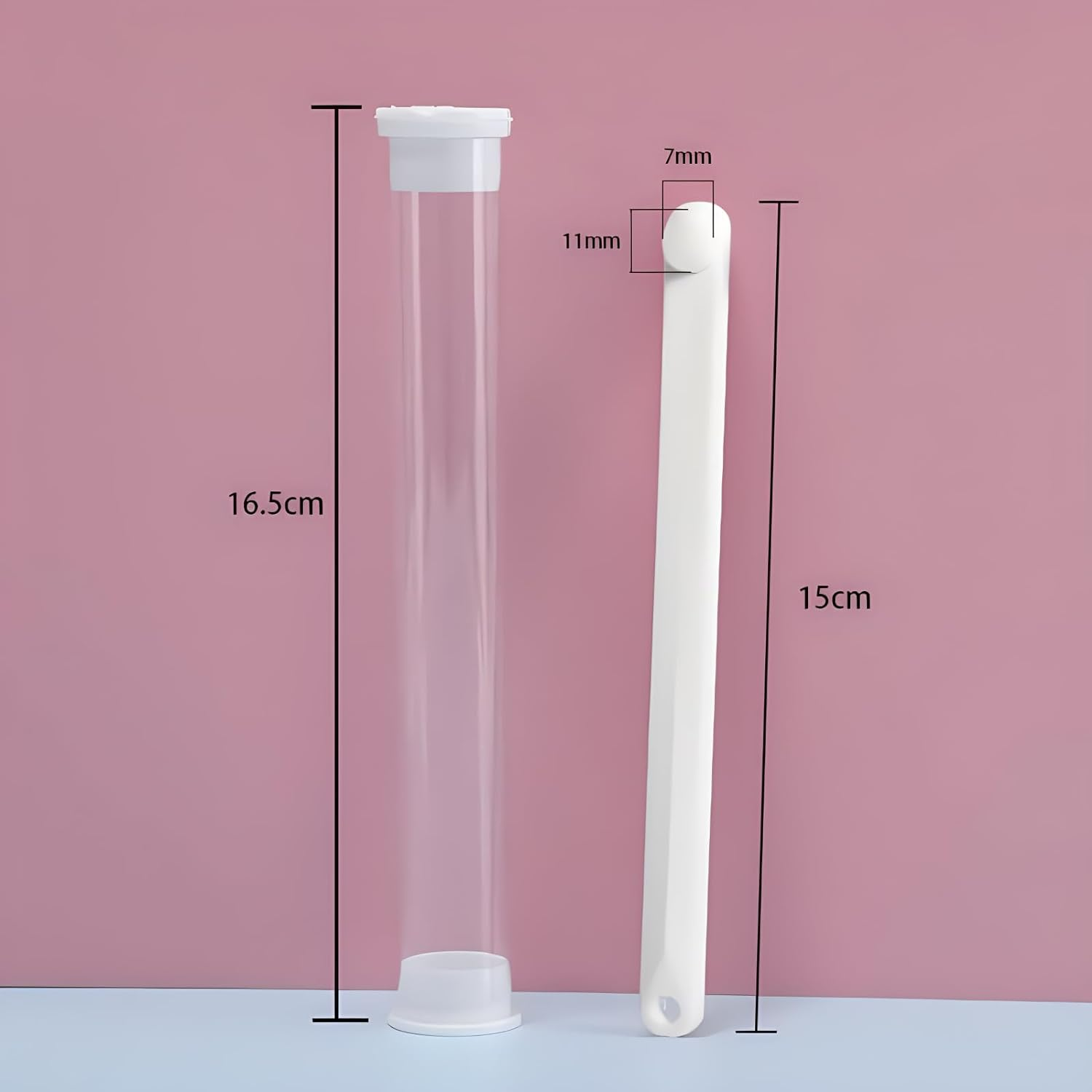 LINGXIYA Pet Dog Toothbrush, Extra Soft Dog & Cat Toothbrushes Dental Cleaning Brushes for Puppy Small Dog and Cat Dogs Teeth Dental Health 2 Pack Kit (White/Green) image number 2