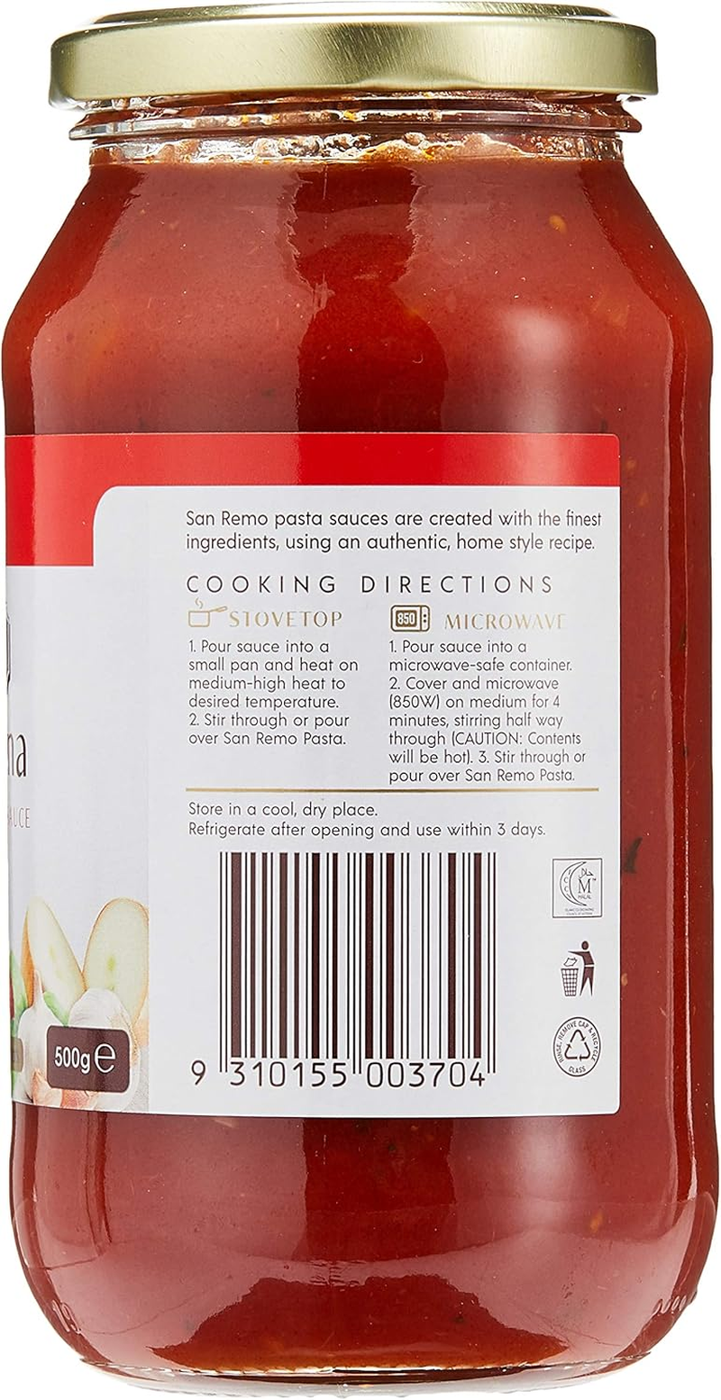 San Remo Napolitana Pasta Sauce, 500 G image number 2
