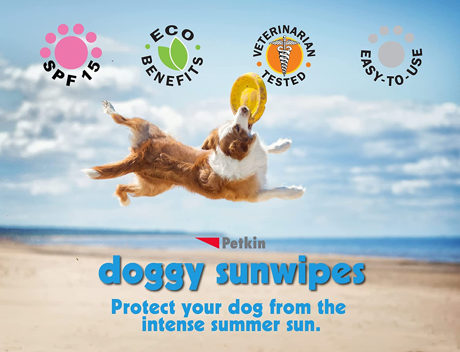 Petkin 5401 Doggy Sunwipes, 20 Pack image number 4