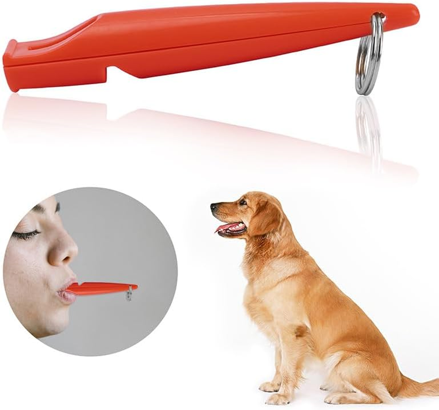 Pet Training Dog Flute Training Dog Whistle (Red, One Size) image number 3
