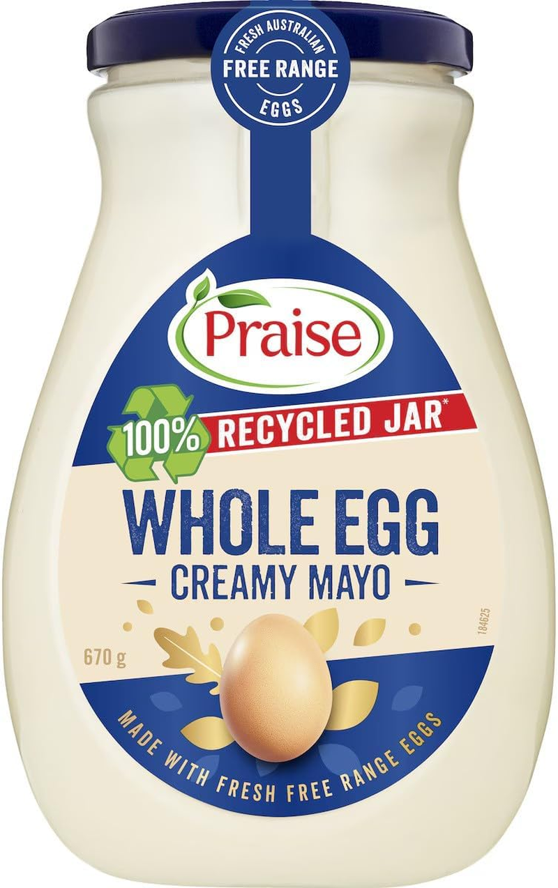 Praise Whole Egg Mayonnaise Jar, 670 G image number 4