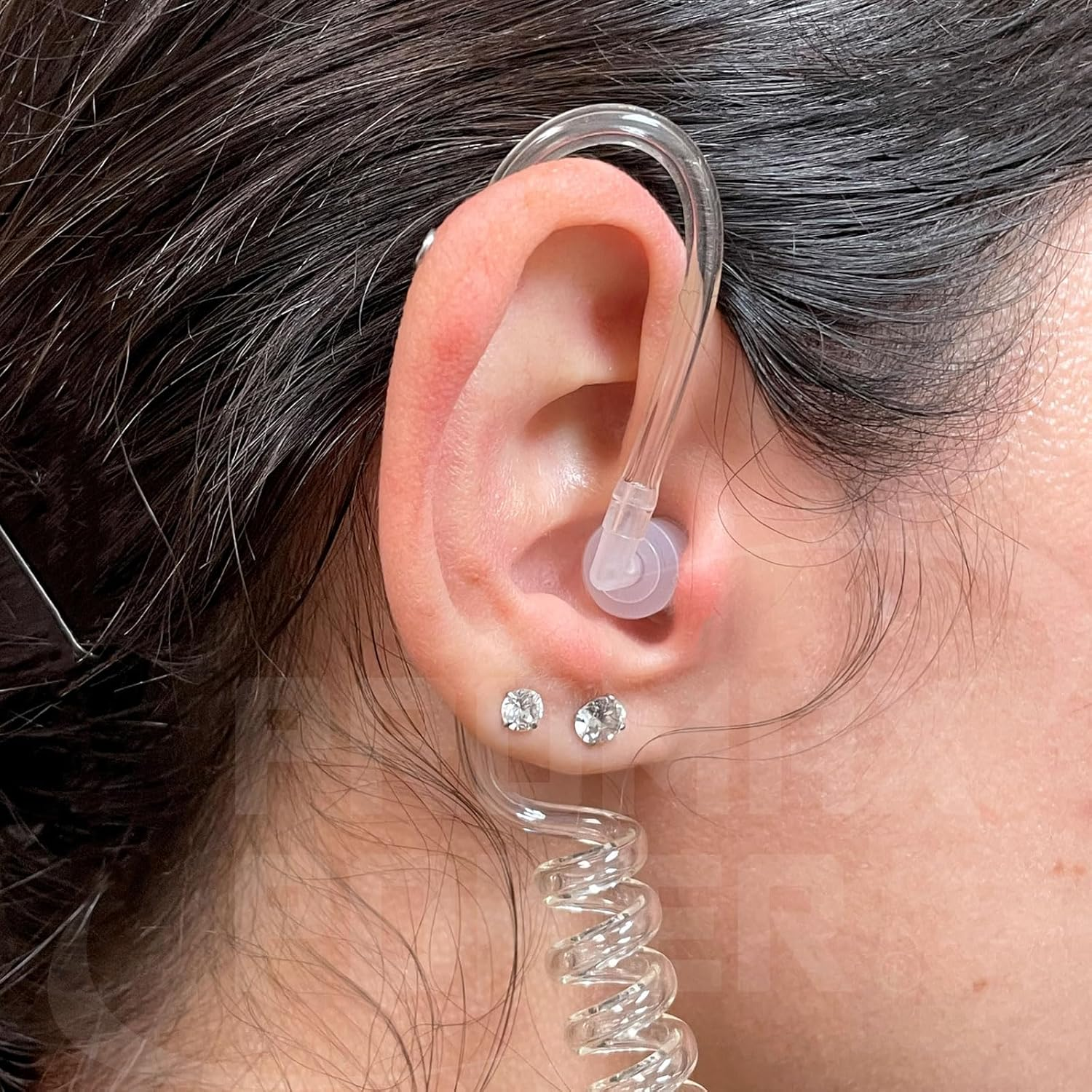 Promaxpower Covert FBI Security Clear Tube Earpiece Headset for Motorola SL1M PMLN7157A SL300 SL2600 SL7550 Sl7580E image number 1