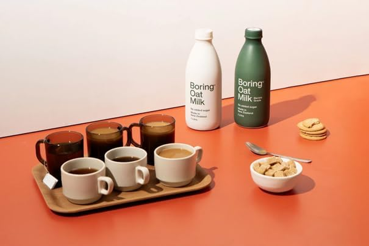 Boring Oat Milk Barista Grade 6X1L image number 2