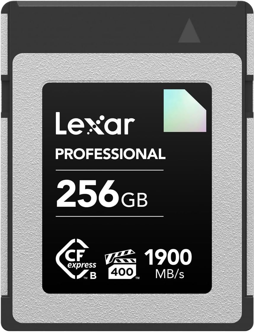 Lexar Professional Cfexpress Type B Diamond Series Memory Card, 256GB