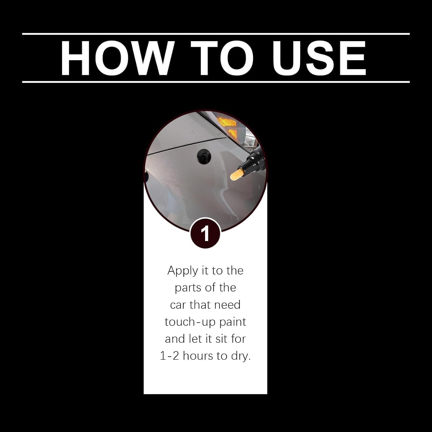 Car Scratch Repair Pen Set, Magic Paint Scratch Repair,All Cars Magic Pen for Car Scratches, Fits All Car Colors (2) image number 5