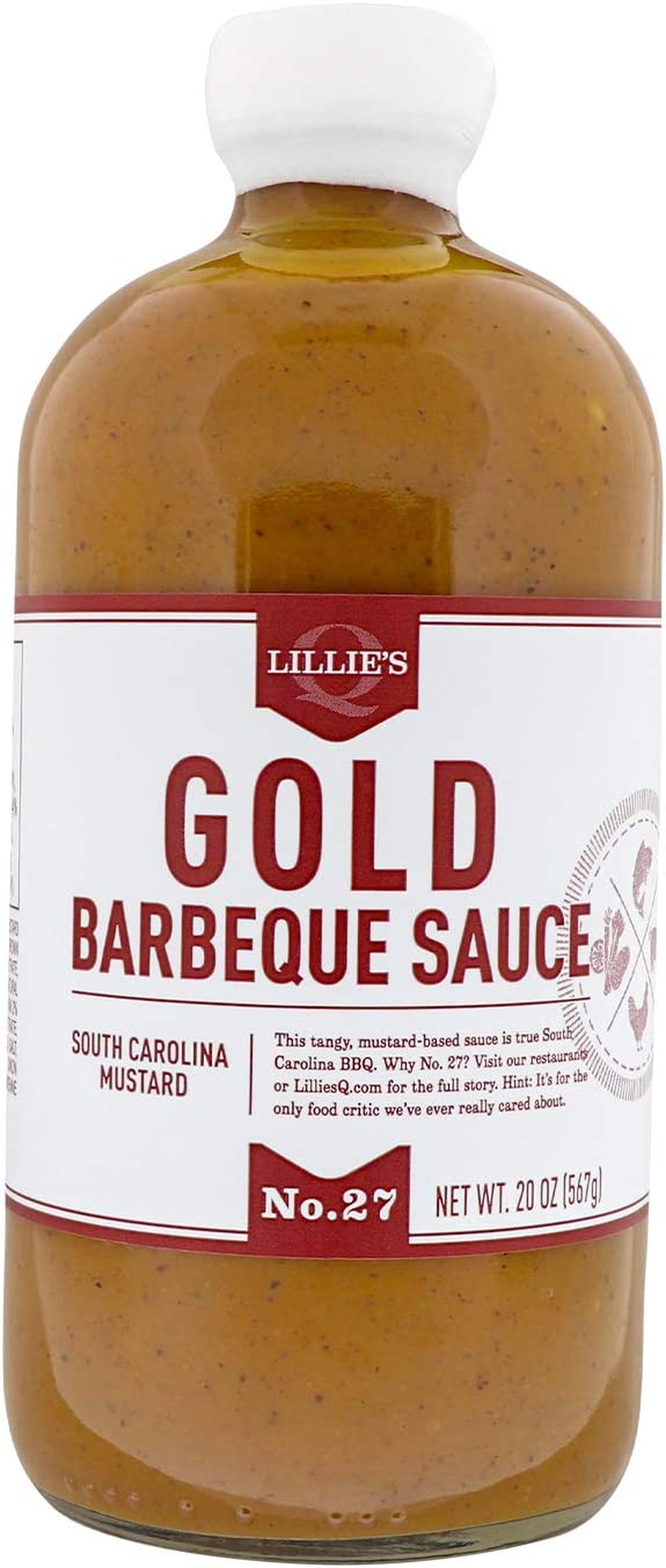 Lillie'S Q Gold BBQ Sauce, 567 G image number 1