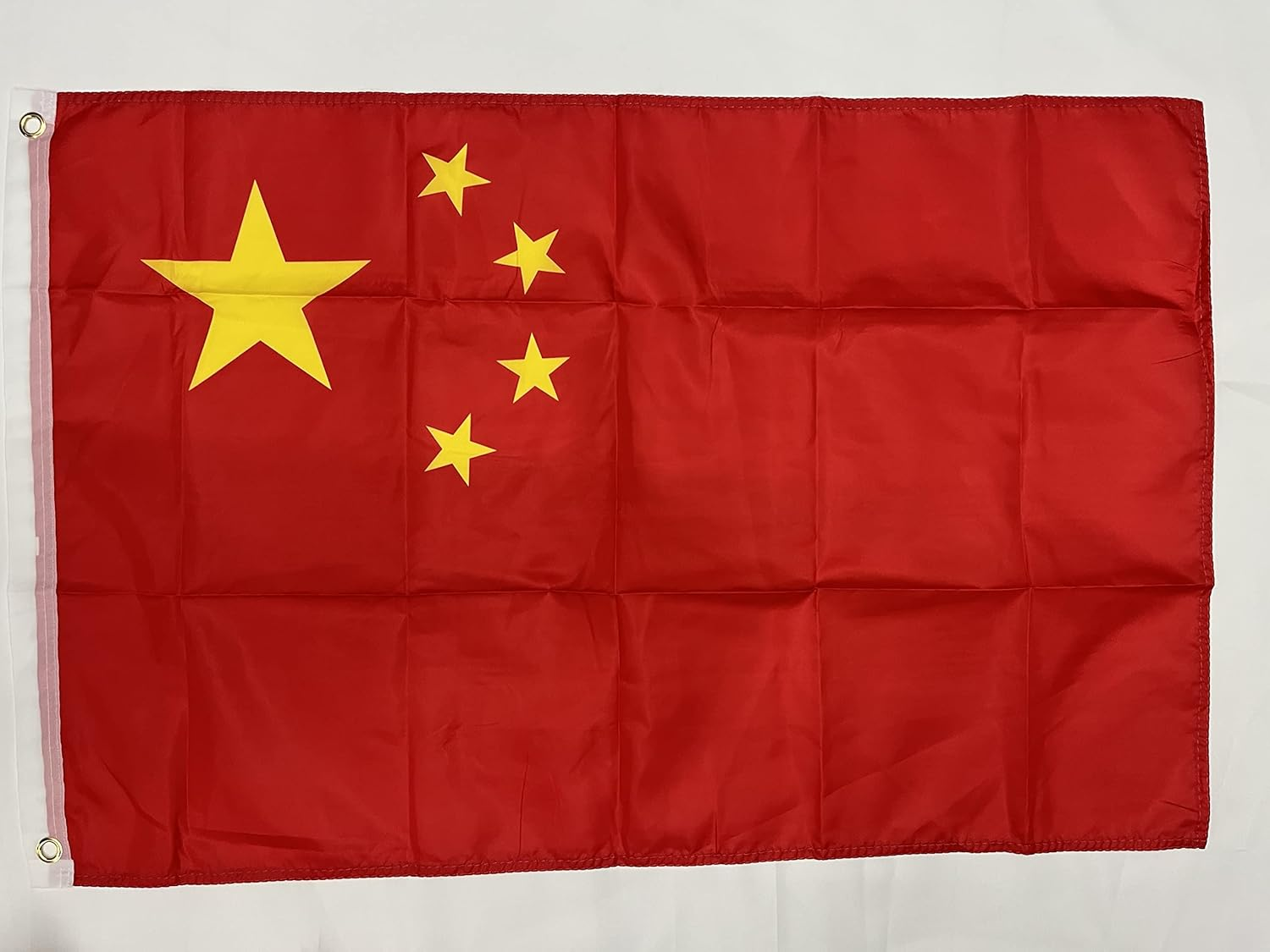National Flag of the People'S Republic of China 2 Sizes: 60 X 90 Cm and 90 X 150 Cm, Flag of China, Chinese Flag, (60 X 90 Cm) image number 2