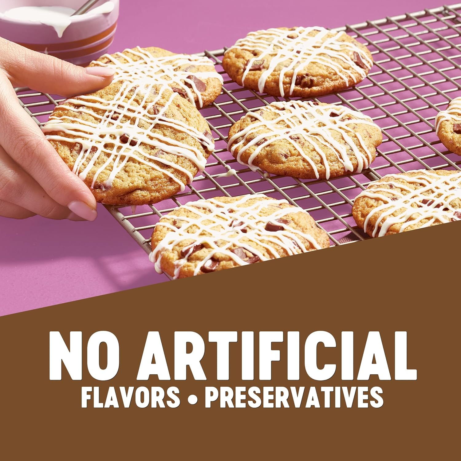 Krusteaz Bakery Style Cookie Mix, Triple Chocolate Chunk, 15.5-Ounce Boxes (Pack of 12) image number 3