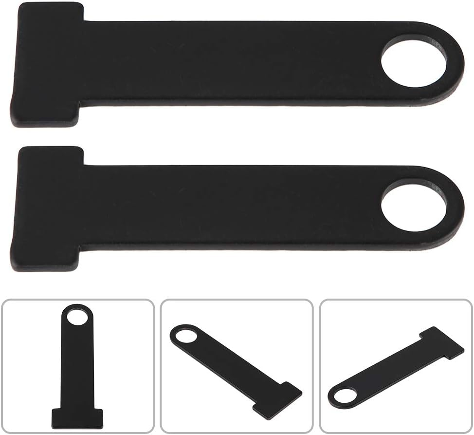 Helmet Lock 2 Helmets Durable Helmet Parts for Hondas Motorcycle Suzukias Yamahas(Black) image number 1