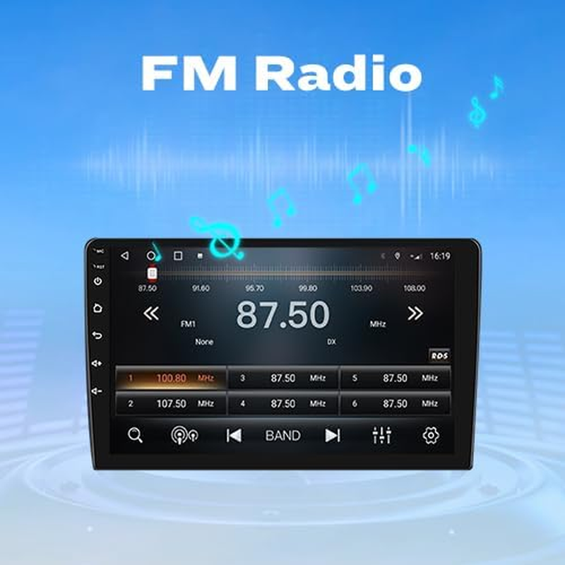 [2G+32G] 9" Carplay Android Auto Touchscreen Autoradio Car Stereo GPS Navigation FM Radio Head Unit Wifi Mirror Link Multimedia Player GPS Radio DSP Formitsubishi Mirage 2012-2018 image number 5