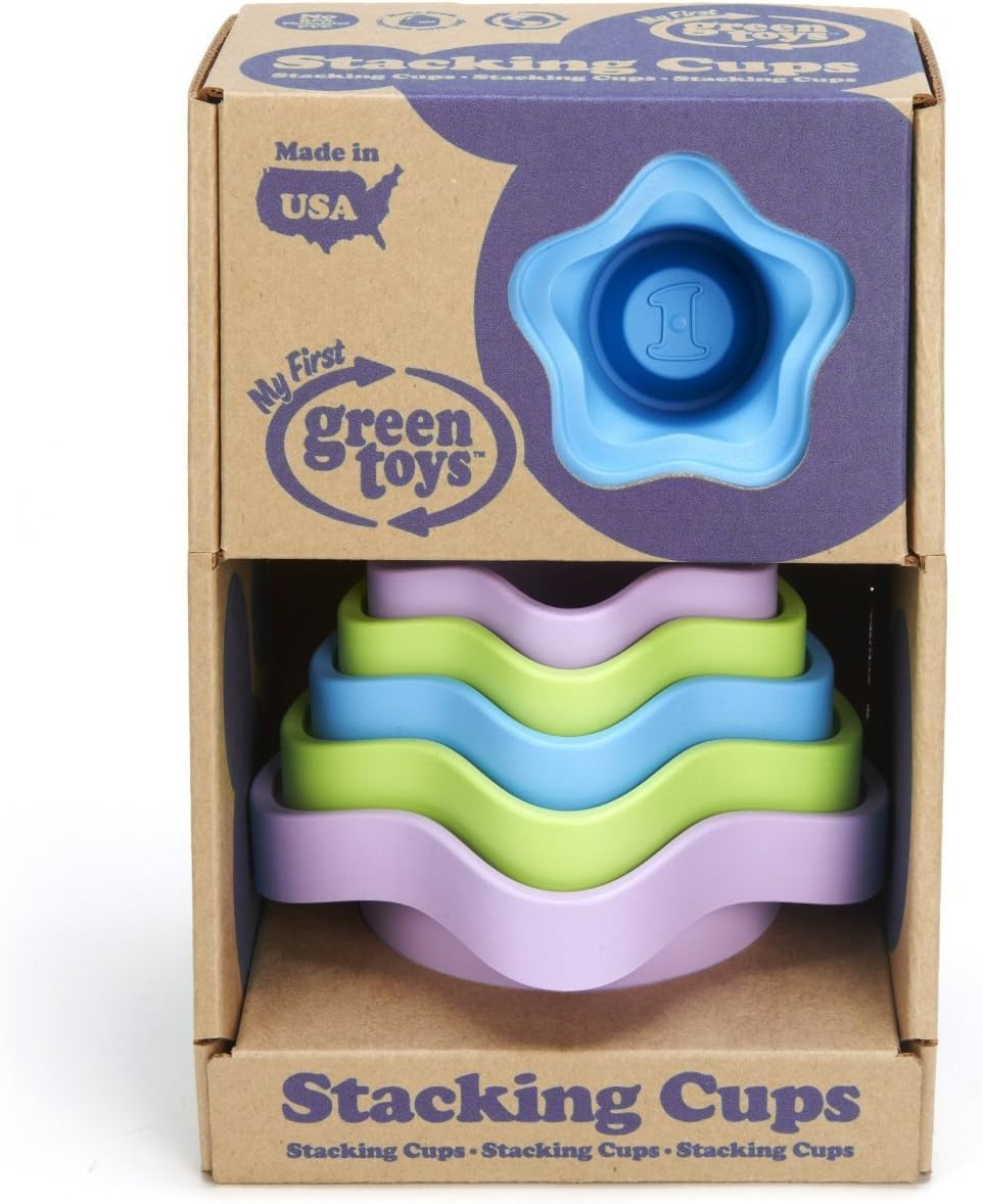 Green Toys - Stacking Cups Set of 6