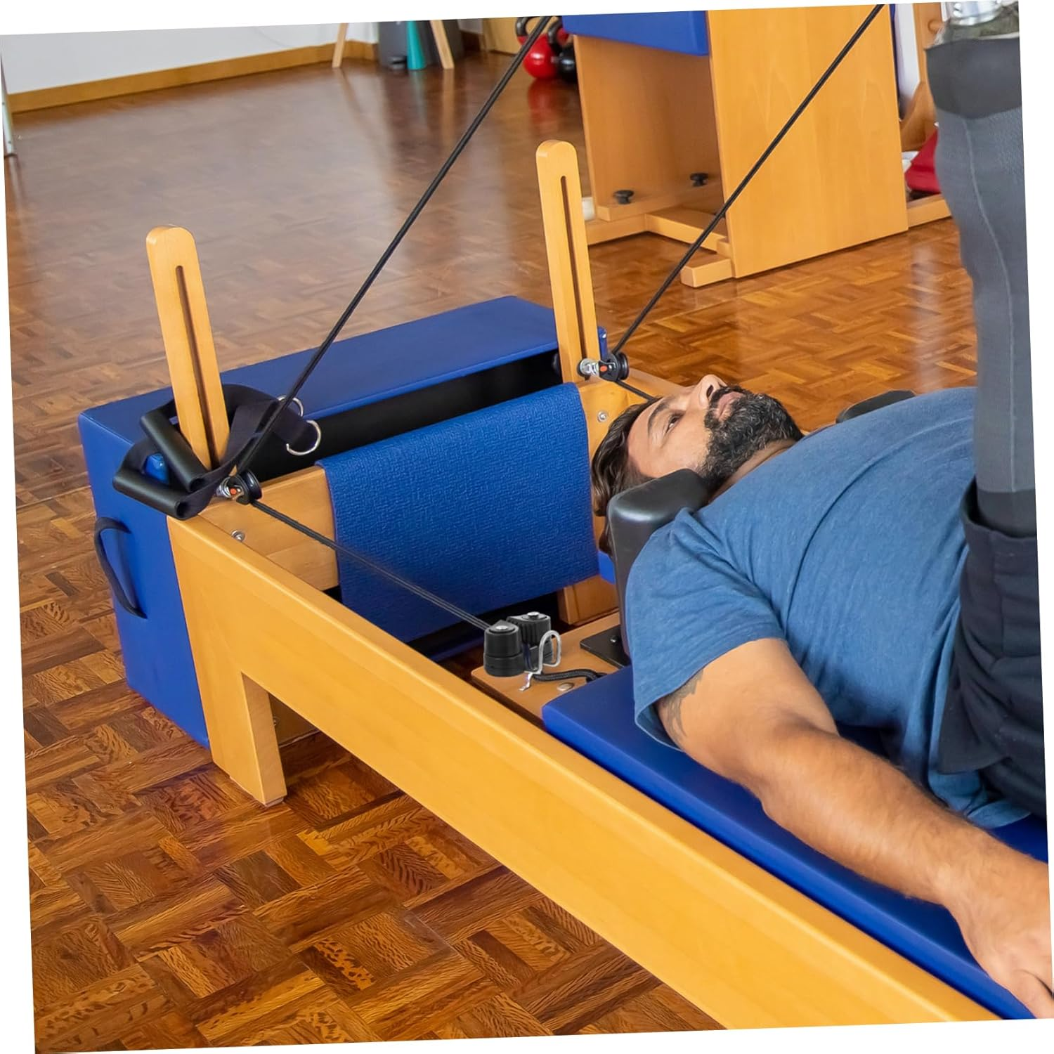 Toddmomy Exercise Bands Roll-Ball Rope Clamp Nylon Cam Cleat High Load Gym Equipment image number 5