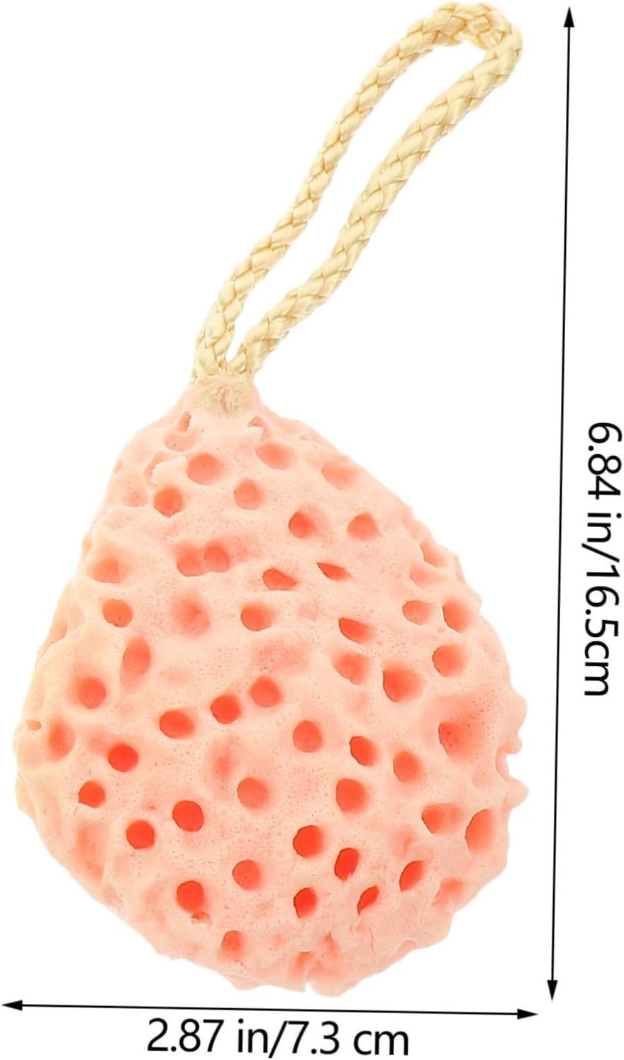 3Pcs Portable Facial Exfoliating Sponges for Face Washing and Makeup Removal, Supple Compressed Bath Sponges in Green, Orange, and Pink for Daily Skincare and Shower Use image number 6